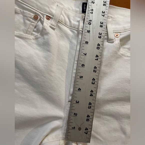 Gap Cheeky Straight White Jeans - Picture 8 of 14